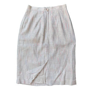 Vintage Women’s Skirt Size 8 Made in USA 26” Waist 26” Long Rayon Blend EUC